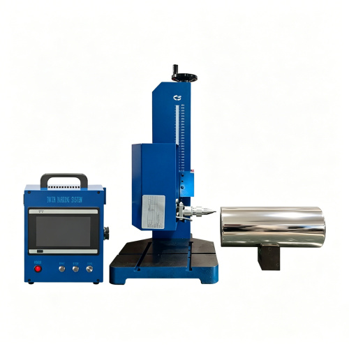 Маркировочная машина для точечной маркировки Benchtop для боковой поверхности 140x80 мм конца печатной пластины