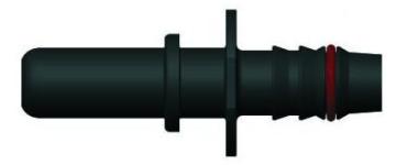 Male End Piece Fitting of 11.8 mm--180°