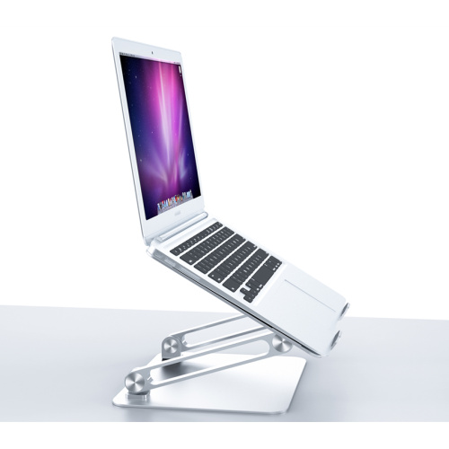 Suporte para laptop para mesa, suporte ventilado de alumínio para computador