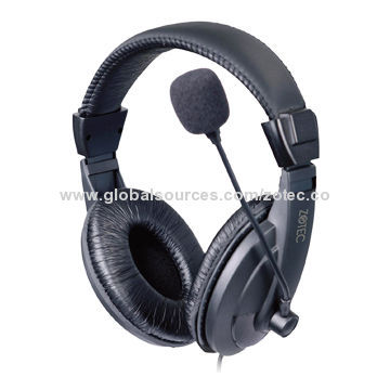 Entry Level Headset with 3.5mm Stereo Plug and 32 Ohms Impedance