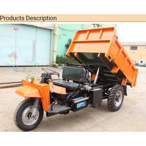 Diesel Dumping Truck With Brushless DC Motor