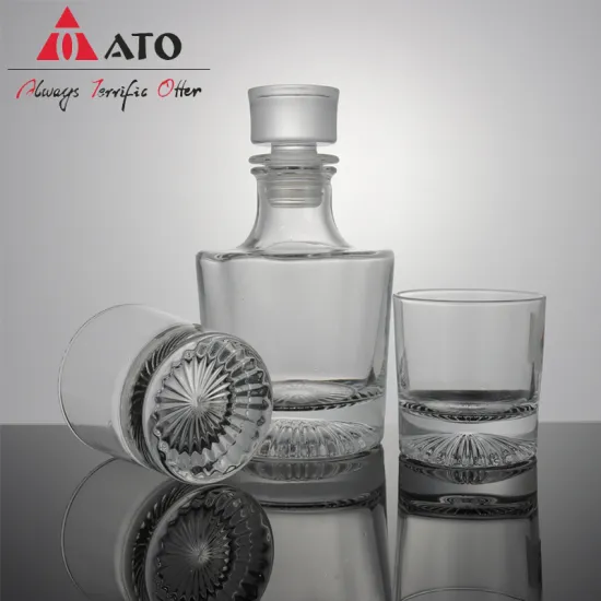 Tabletop Decanter for Glass Bottle of Whisky Wine