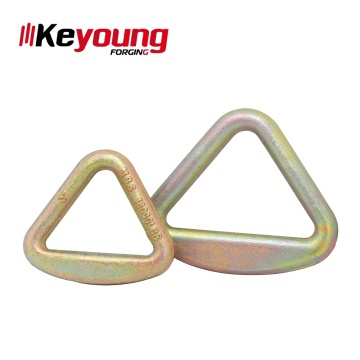 Custom Stainless Steel Delta Ring for Industrial and Marine Rigging