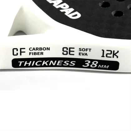 Custom Design Carbon Fiber Padel Racket Diamant Logo