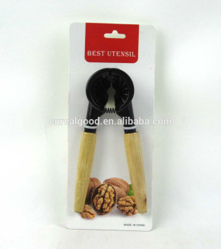 44707 Aluminum Nut Cracker with Wooden Handle