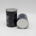 1L metal airtight tin can with metal cover