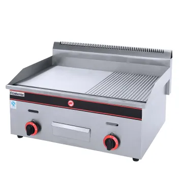 Good Quality Stainless Steel Commercial Kitchen Equipment Frying Pan Griddle