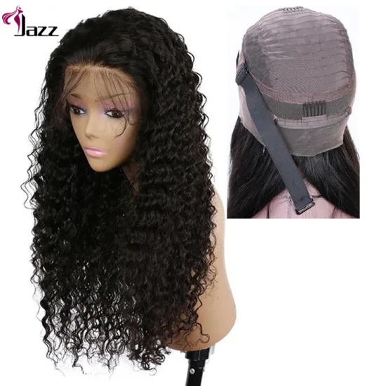 pre plucked glueless cuticle aligned brazilian human hair lace wig with elastic band, 13x4 13x6 deep part lace frontal wig
