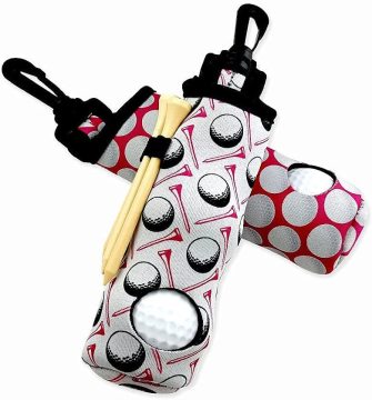 Fabrik Großhandel Golfball Aufbewahrungshülle mit Haken