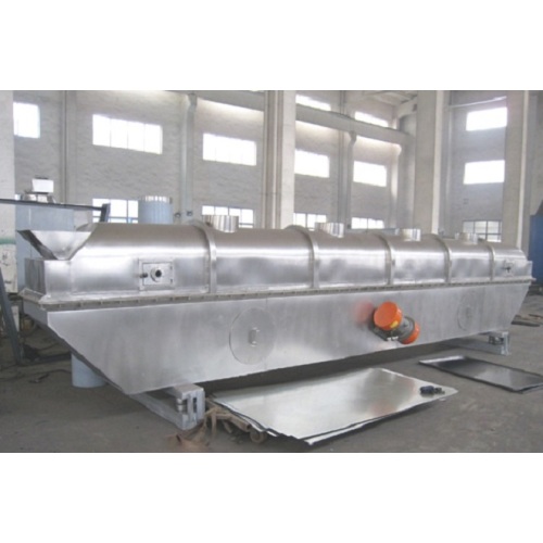 Vibrating fluid bed drier for ammonium sulfate