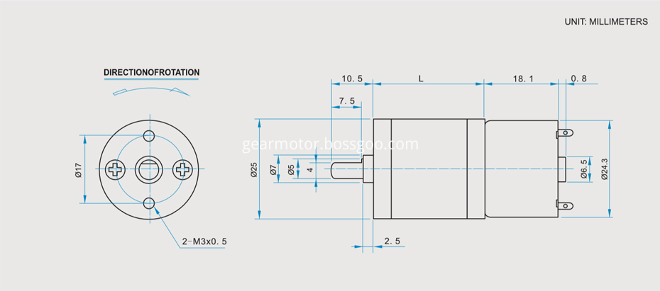 Dc Gear Motor 12v