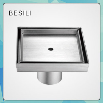 304 Stainless square tile insert floor drain,concrete floor drain