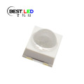 Roheline LED 530NM kuppel objektiiv SMD LED 60-kraadine