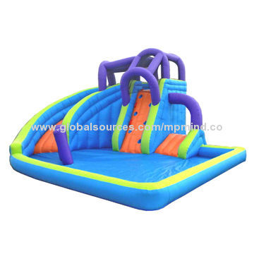 Inflatable Pool Slide, Sized 205*200*110-inch with CE/UL/GS Mark