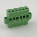 vertical pluggable terminal block with side screws