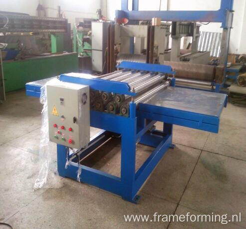 Customizing grating floor steel plate embossing machine