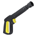 Pistolet de pulvérisation du pistolet de lavage de bouton de sécurité en plastique jaune