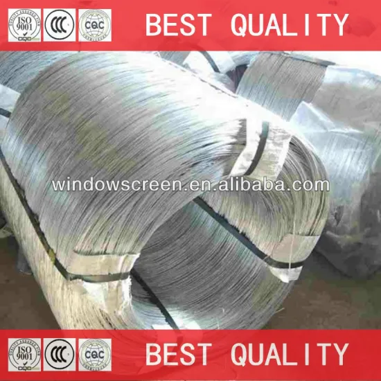 High quality of galfan binding galvanizd wire