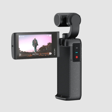 Moza Moin 3 eksenli 4K HD Elde Taşınağı Gimbal Kamera Dengeleyicisi Dahili Wi-Fi Kontrol ve Geniş Açılı Akıllı İzleme