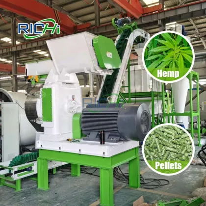 User-Friendly Hemp Pelletizer Machine (1-30 T/H) for Efficient Hemp Processing