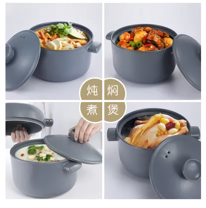 ceramic pot soup pot cooking pot