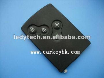 Top quality Renault 4 buttons remote key 433MHZ ID46 chip