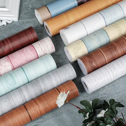 Vintage Sky Blue Wood Interior Home Decor