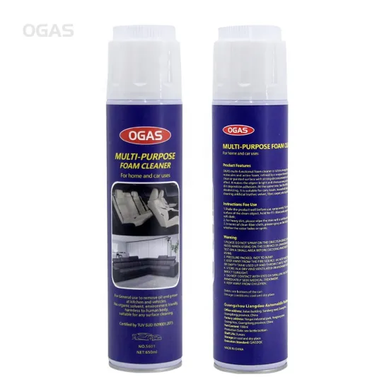 Factory Wholesale Car Multi-Purpose Foam Cleaner Spray for Interior Cleaning and Care