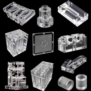 Custom Laser Cutting and CNC Machining Services for Plexiglass, Acrylic Plastic Sheets & Acrylic Parts