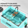Thickened Handmade Nano Black Kitchen Sink Made of 304 Stainless Steel
