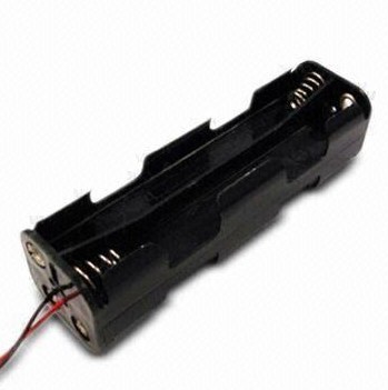 Battery Holder for 8 X AA Batteries With Wire, Snaps