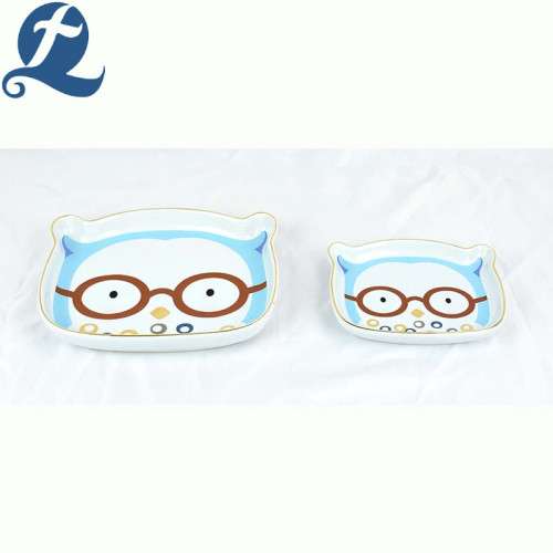 Fashion Popular Shaped Applique Ceramic Pet Bowl