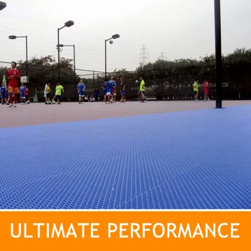 Outdoor Sport Flooring, Modular Interlocking Tiles, High Quality