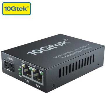 Gigabit SFP Fiber Optic Transceiver and 10 Gigabit Media Converter (1 Optical-1 Electrical/1 Optical-2 Electrical)