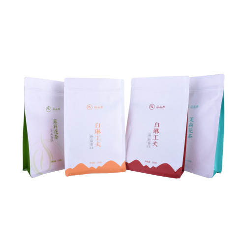 Retail Back Seal Paper Tea Bags