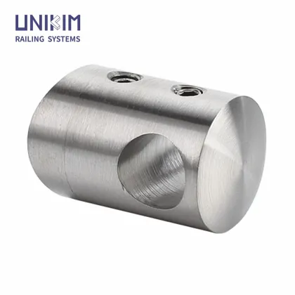 Handrail post cross bar support