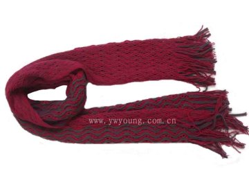 woven men shawl pashmina acrylic scarf