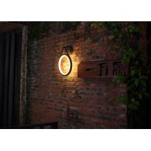 Luminárias de parede Luz decorativa IP54 Lâmpada de lâmpada de jardim