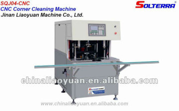 Cnc Corner Cleaning Machine For PVC Doors and Windows SQJ04-CNC-120