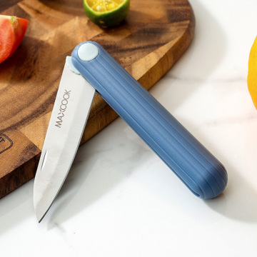 2024 Maxcook Stainless Steel Multi -Fungsional Lipat Pisau - Pisau Sayuran Dapur Penjualan Panas