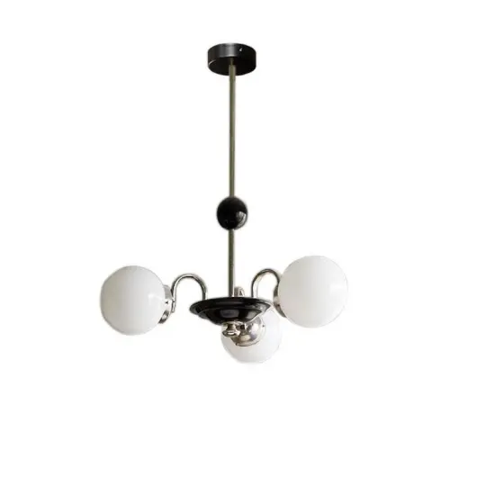 INSHINE White Bulb Metal Bright Pendant Light