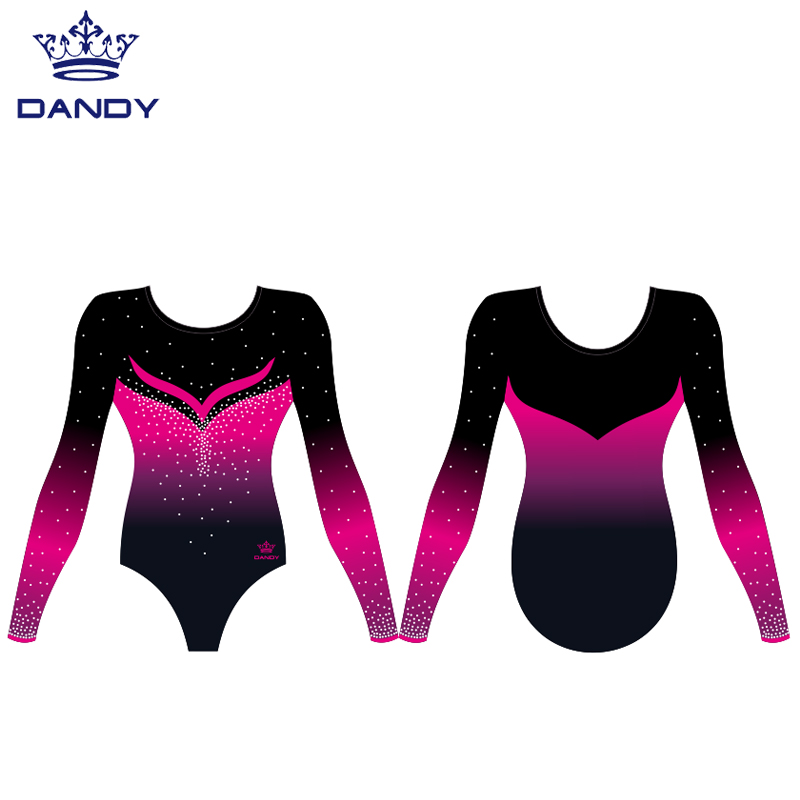 Design your own Long sleeve gymnastics leotard