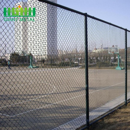 Galvanized Anti Korosi Chain Link Fence Factory Sale