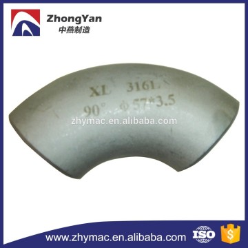 Stainless steel 90 degree elbow, 90 degree elbow r=1.5d