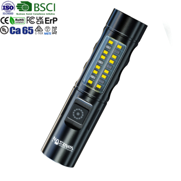 WarSun Top Grade 300LM IPX5 Tactical Torch Light: Your Ultimate Indoor and Outdoor LED Flashlight Solution