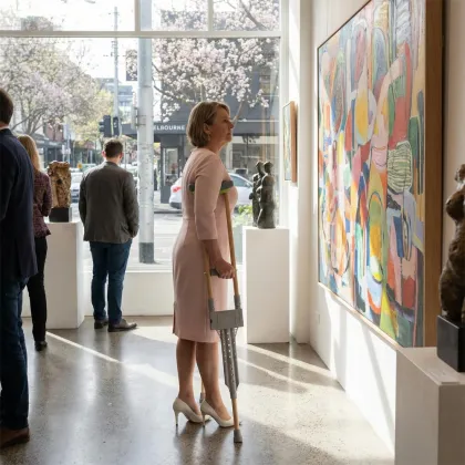 Lightweight Non-Slip Medical Crutches for Elderly