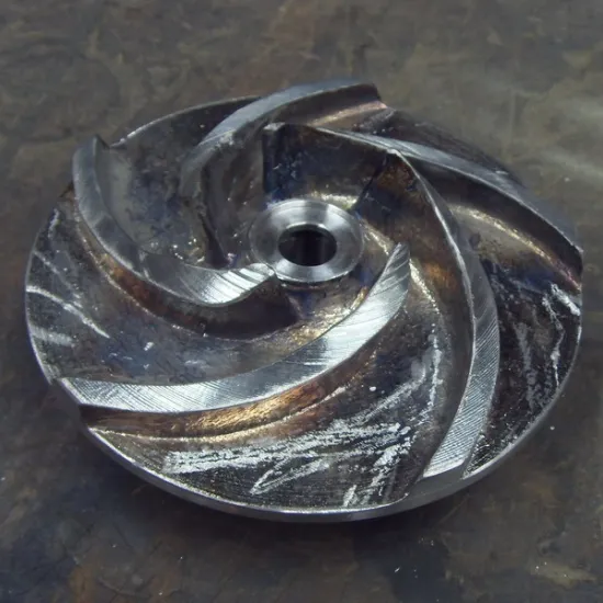 open impeller titanium used in Sewage watertreatment system