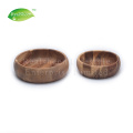 Set Of 2 Acacia Wood Bowls