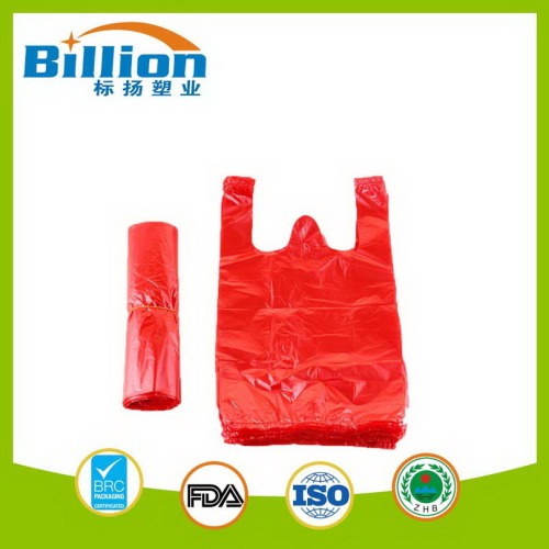 Pallet Covers T Shirt Bags with Logo Newspaper Heavy Duty Resealable Plastic Bag in Bulk PackingWholesale