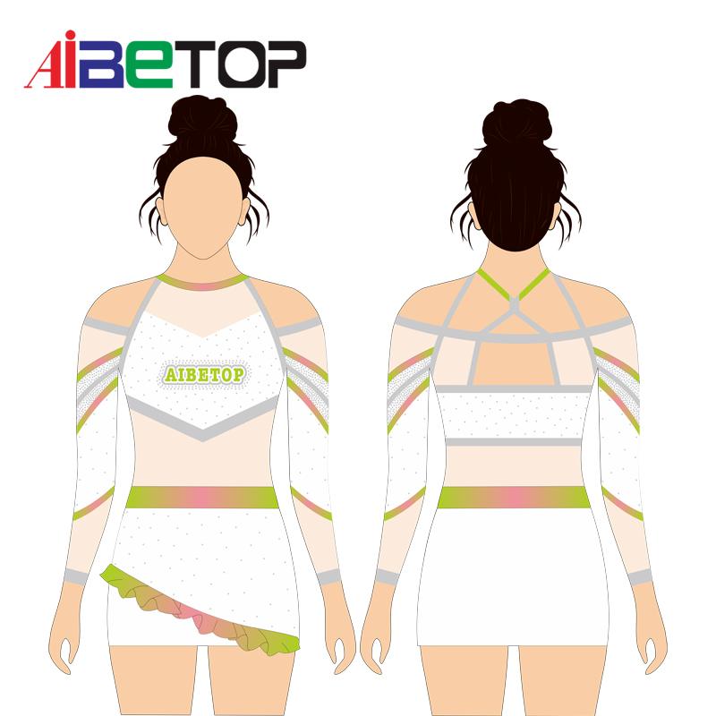 Blue Cheerleading Uniform6